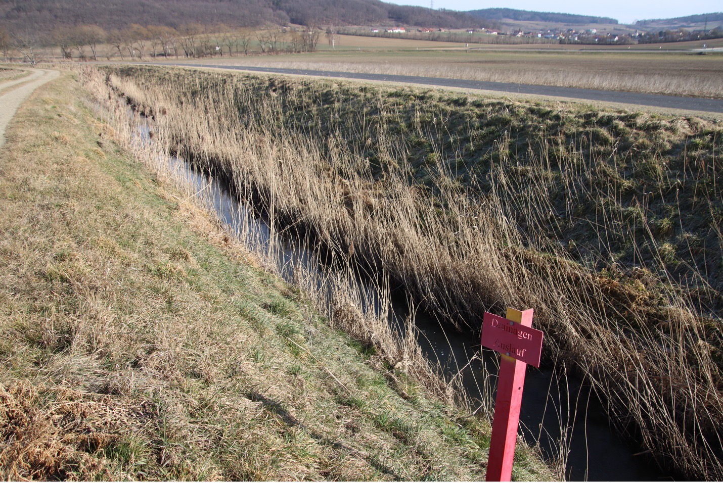 Fladnitz, March 4th, 2025 - in its usual creek like appearance